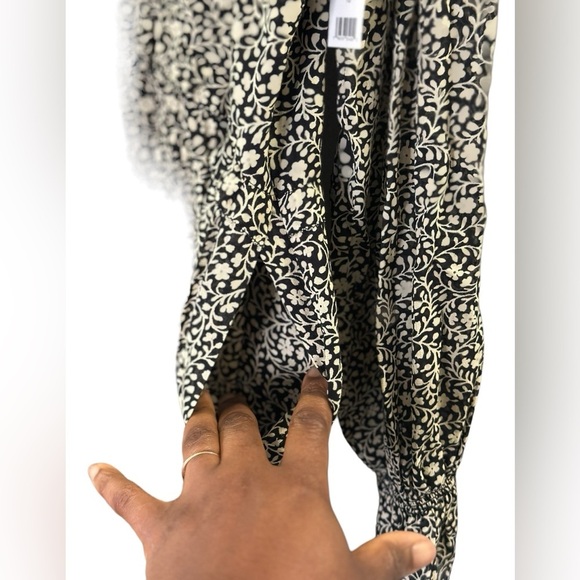 JOIE Adanson Long Sleeves Ruffle Trim Dress size 10 NWT - Picture 8 of 12